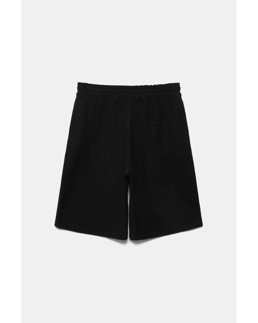 Pull&Bear Stwd Skater Joggingbermuda in het Blue voor heren