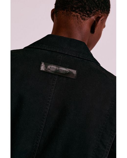 Giacca Con Alamari di Pull&Bear in Black da Uomo