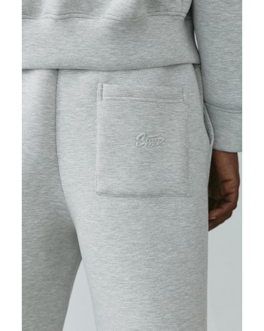 Pull&Bear Gray Stwd Baggy Joggers for men