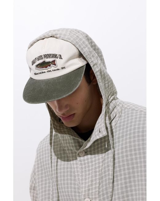 Pull&Bear Black Lightweight Checked Hooded Jacket for men