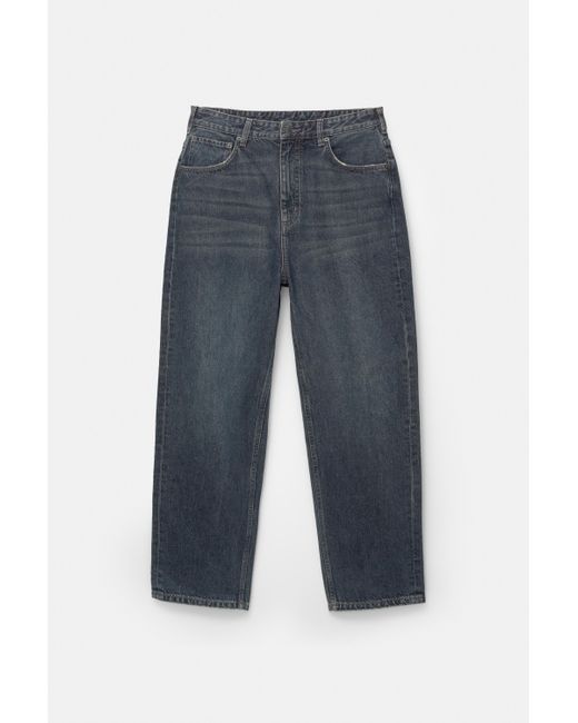 Pull&Bear Baggy Jeans in het Blue voor heren