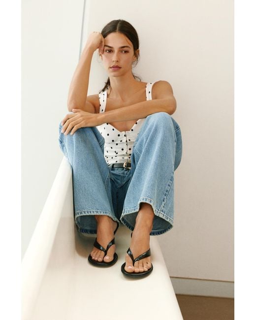 Pull&Bear Black High-Heel Sandals