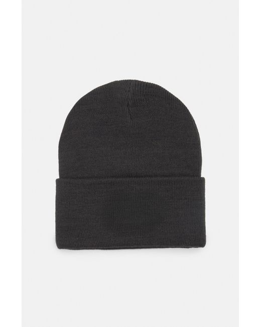 Pull&Bear Black Beanie Hat for men