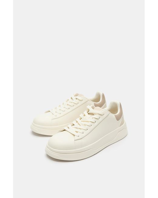 Pull&Bear Natural Chunky Trainers for men