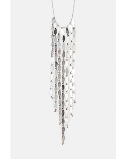 Collier Cascade Poissons Pull&Bear en coloris White