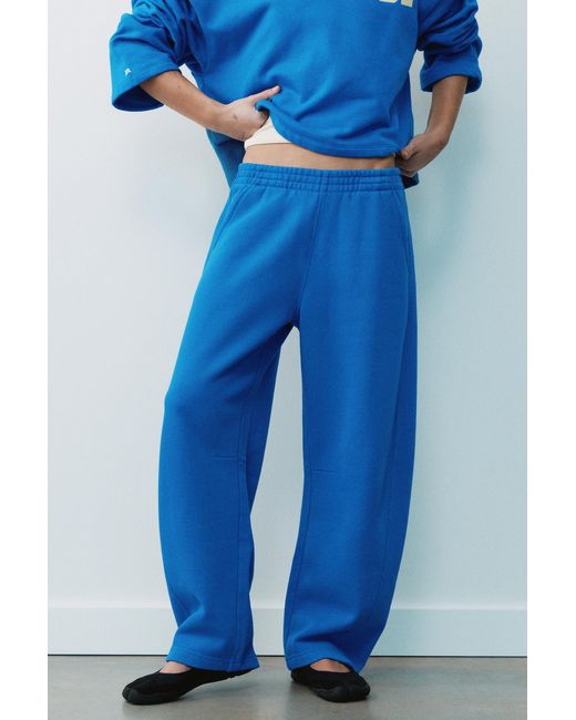 Pull&Bear Barrel Joggingbroek in het Blue