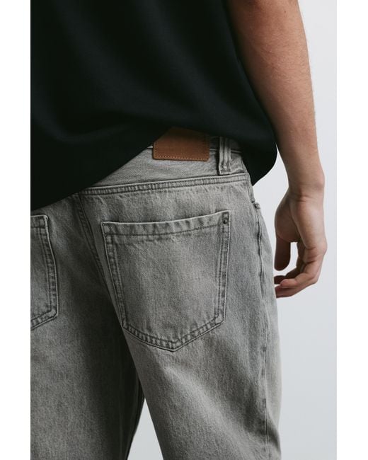 Pull&Bear Black Standard Jeans for men