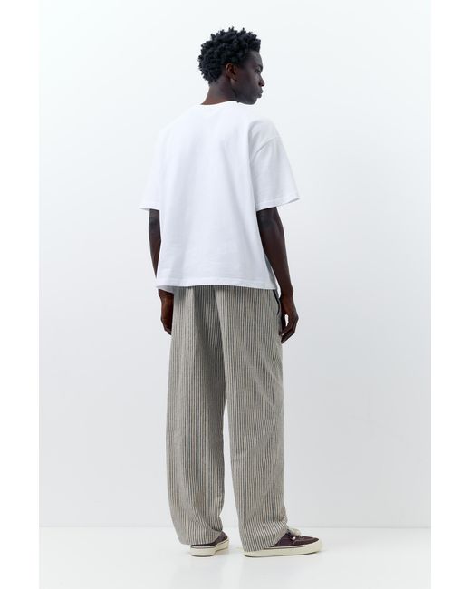 Pull&Bear Blue Rustic Jogger Trousers for men