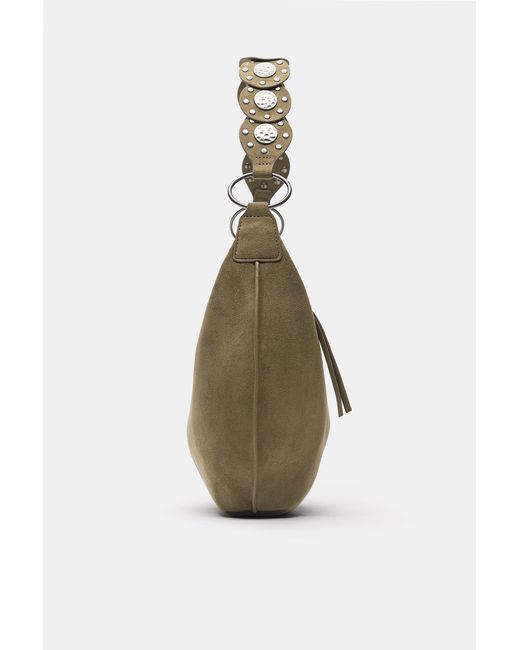 Pull&Bear Schoudertas Met Studs in het Blue
