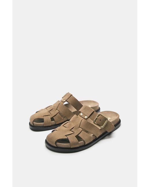 Sandali di Pull&Bear in Black