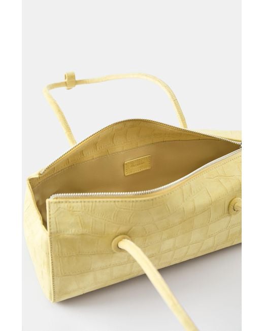 Pull&Bear Metallic Textured Shoulder Bag