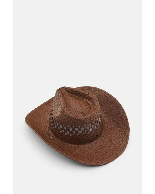 Cappello Cowboy di Pull&Bear in Brown
