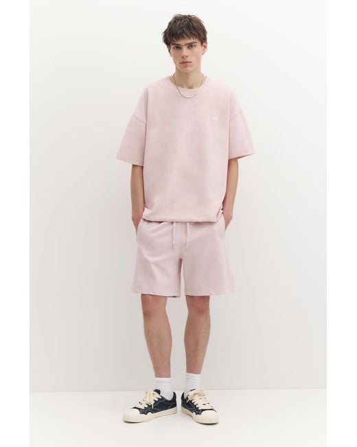 Short Jogging Stwd Pull&Bear pour homme en coloris Pink