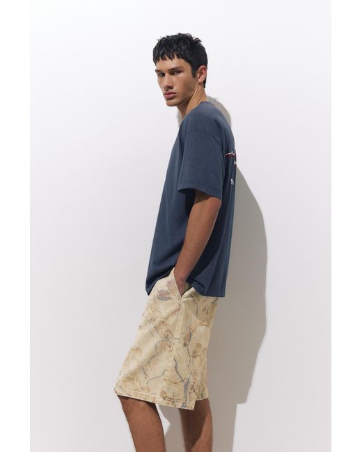 Pull&Bear Multicolor Printed Bermuda Shorts for men