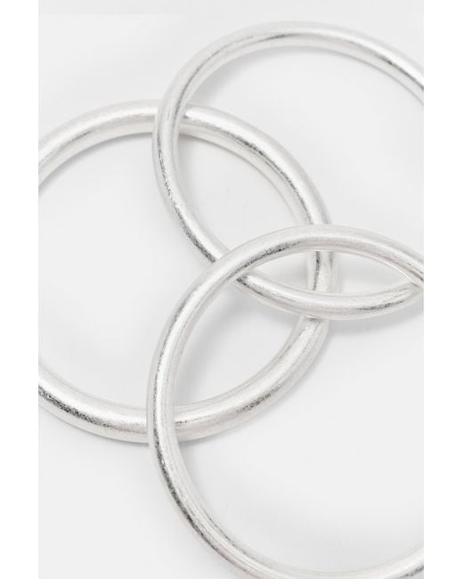 Set 3 Bracciali Rigidi di Pull&Bear in White