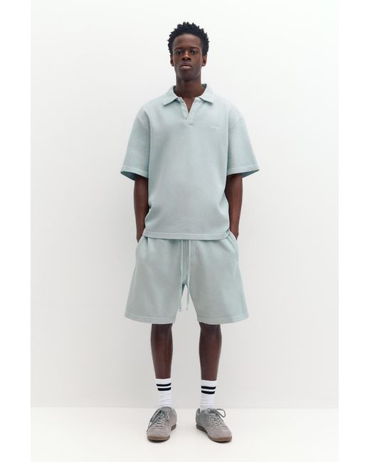 Short Jogging Piqué Pull&Bear pour homme en coloris Blue