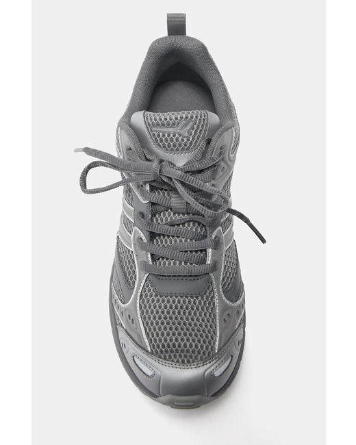 Pull&Bear Gray Multi-Piece Trainers for men