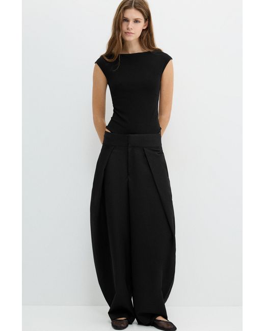 Body Col Bateau Pull&Bear en coloris Black