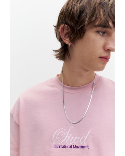 Pull&Bear Gray Stwd T-Shirt for men