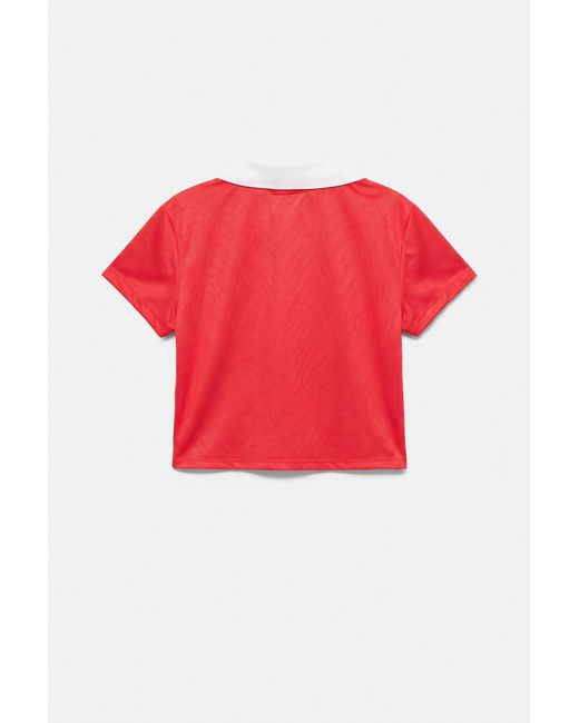 Pull&Bear Red Stwd Spain T-Shirt