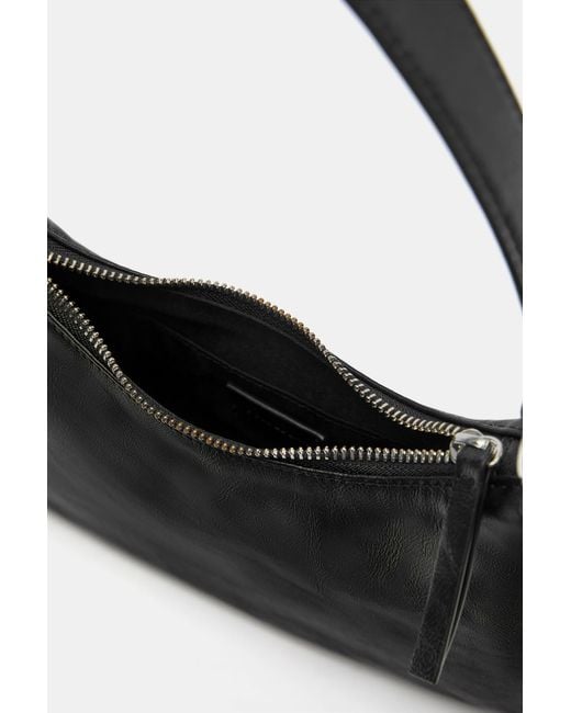 Pull&Bear Black Shoulder Bag With Rings