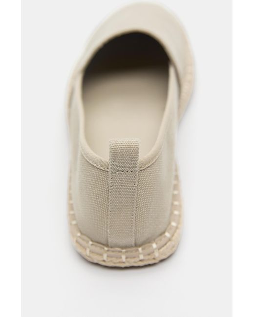 Pull&Bear White Jute Espadrilles for men