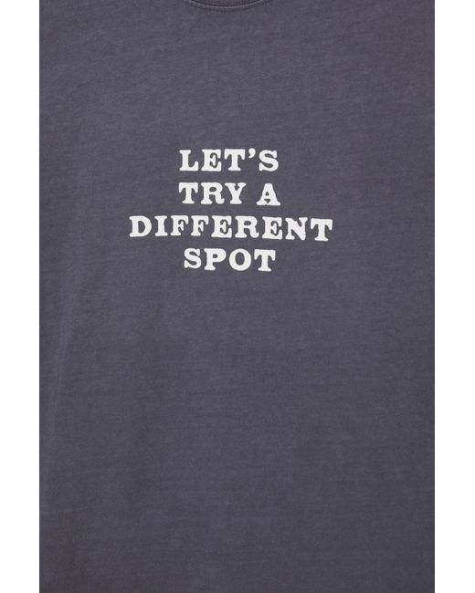 T-Shirt Graphique Plongée Pull&Bear pour homme en coloris Blue