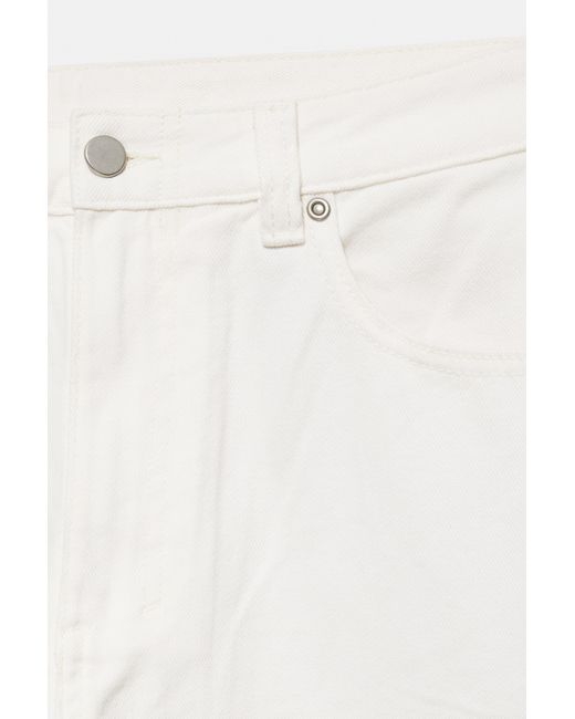 Pantalon Droit Pull&Bear pour homme en coloris White