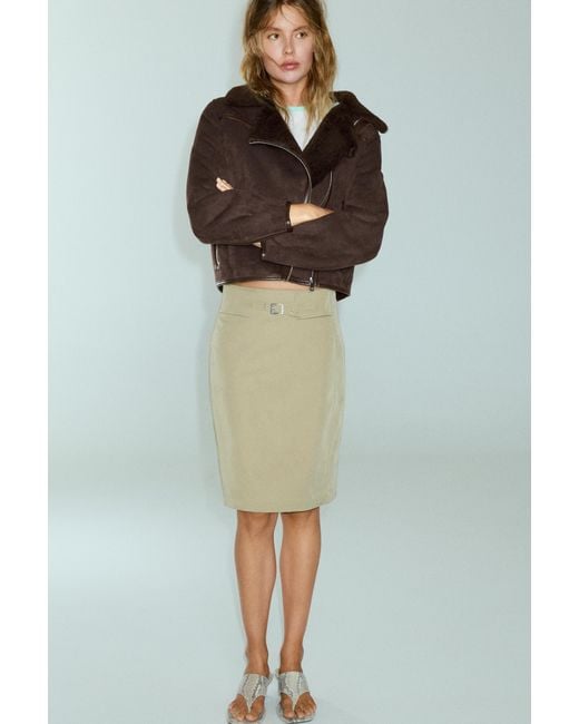 Giubbotto Double Face di Pull&Bear in Gray