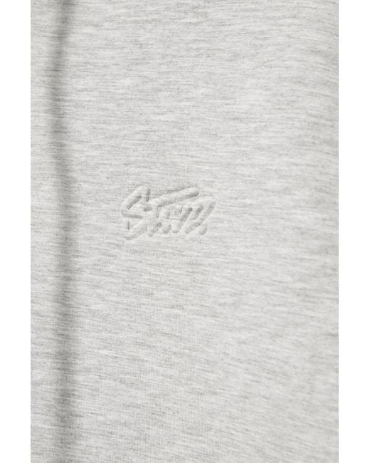 Sweat À Capuche Zippé Effet Néoprène Pull&Bear pour homme en coloris Gray