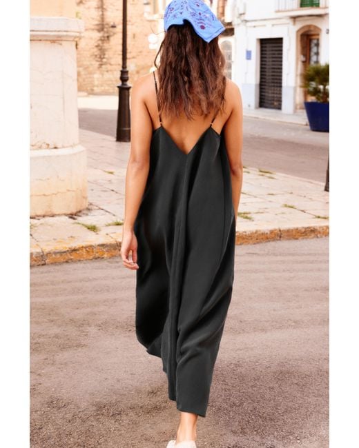 Robe Longue Pull&Bear en coloris Black