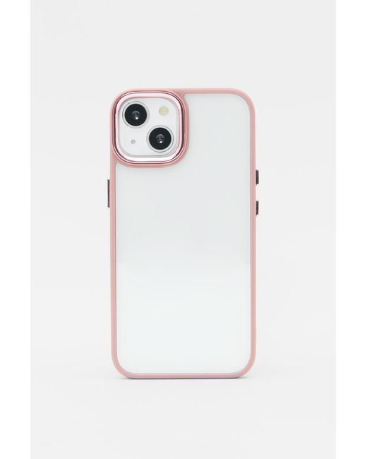 Coque Iphone Contour Contrastant Pull&Bear en coloris Gray
