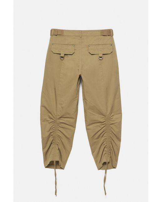 Pantalon Capri Cargo Pull&Bear en coloris Blue