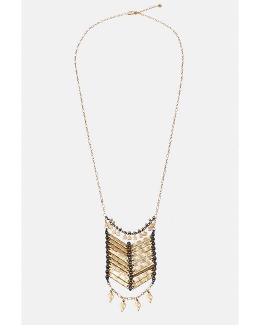 Pull&Bear White Beaded Necklace