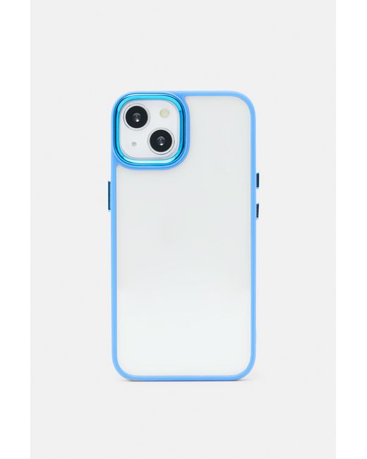 Pull&Bear Blue Iphone Case With Contrast Border