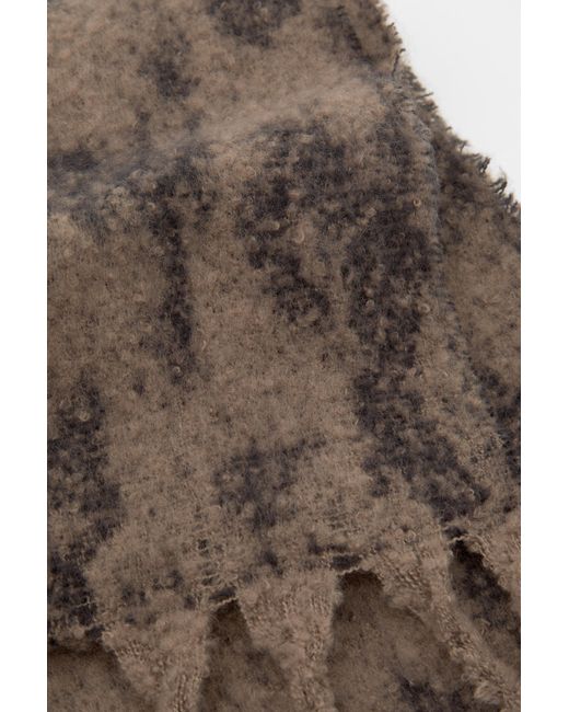 Sciarpa Stampata di Pull&Bear in Brown