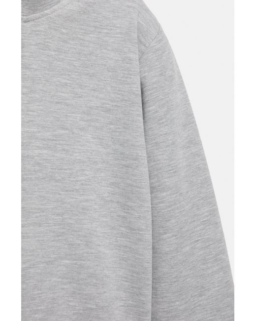 Veste À Fermeture Éclair Pull&Bear en coloris Gray