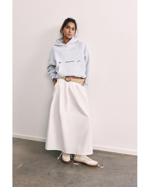 Sweat À Capuche Fresh Codes Pull&Bear en coloris White