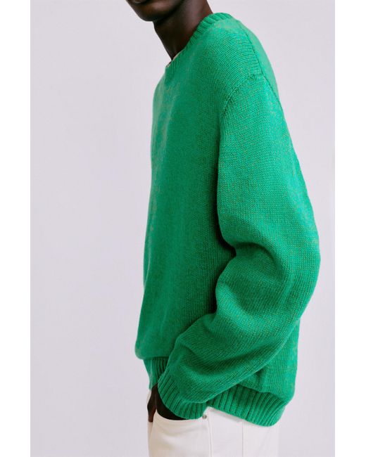 Pull Col Rond Pull&Bear pour homme en coloris Green