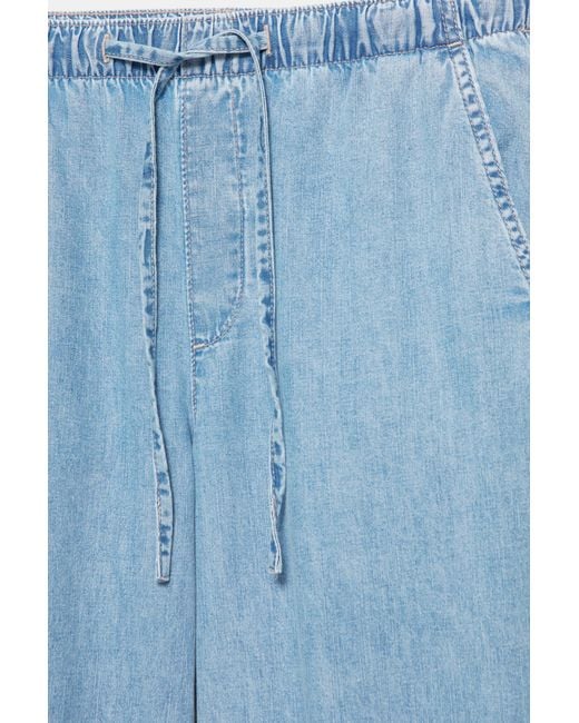 Pull&Bear Jogger Jeans Met Lage Taille in het Blue