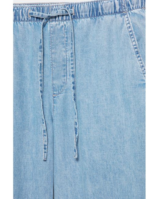 Pull&Bear Jogger Jeans Met Lage Taille in het Blue
