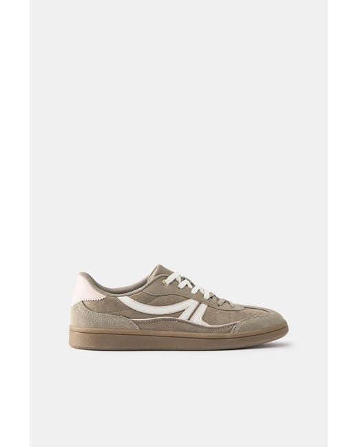 Pull&Bear Brown Retro-Sneaker