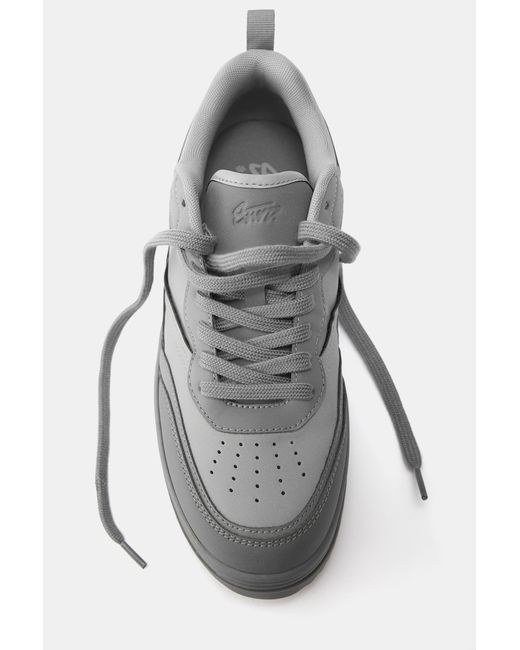 Pull&Bear Gray Stwd Multi-Piece Trainers for men