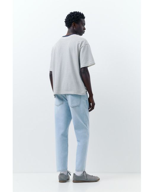 Pull&Bear Blue Standard Jeans for men