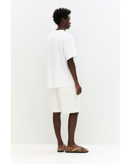 Pull&Bear Shirt Mit Vasen-Stickerei in White für Herren
