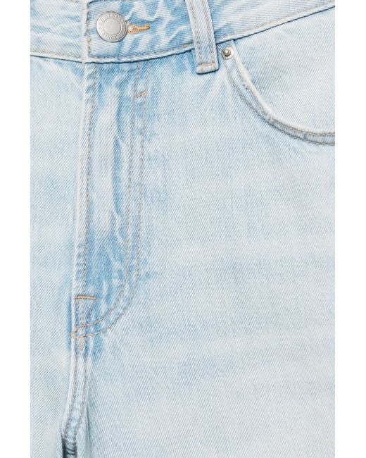 Jorts Taille Basse Pull&Bear en coloris Blue