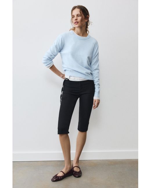 Pull&Bear Gray Weicher Strickpullover