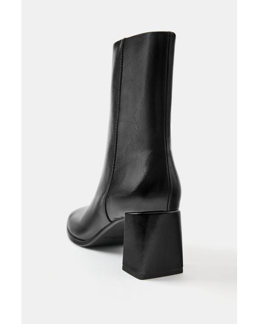 Pull&Bear Black Absatzstiefeletten