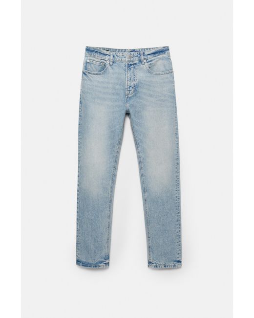 Pull&Bear Blue Slim Fit Jeans for men