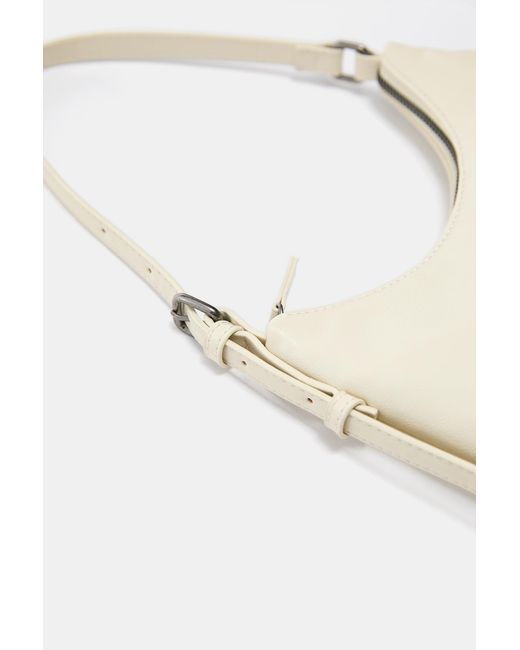 Pull&Bear White Casual Shoulder Bag